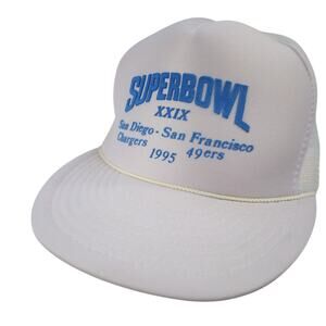 Vintage NFL Superbowl XXIX Mesh Snapback Hat